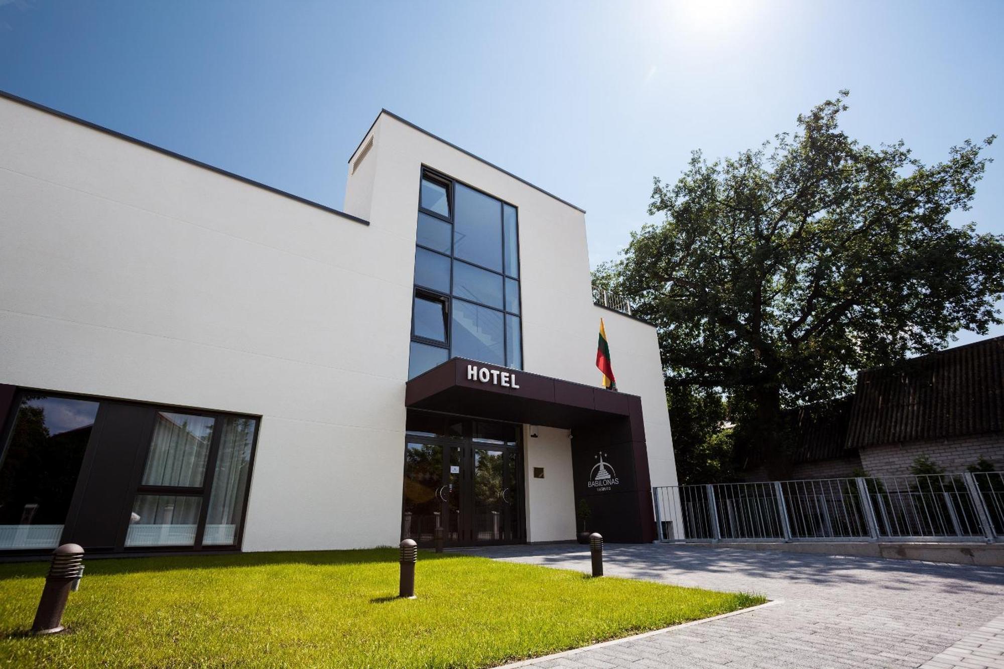 Hotel Babilonas Kaunas Buitenkant foto